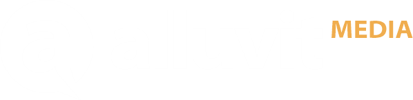 Alluvit Media Logo (white)